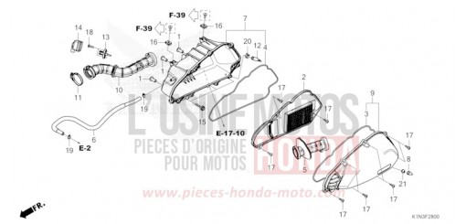 AIR CLEANER FSH125M de 2021